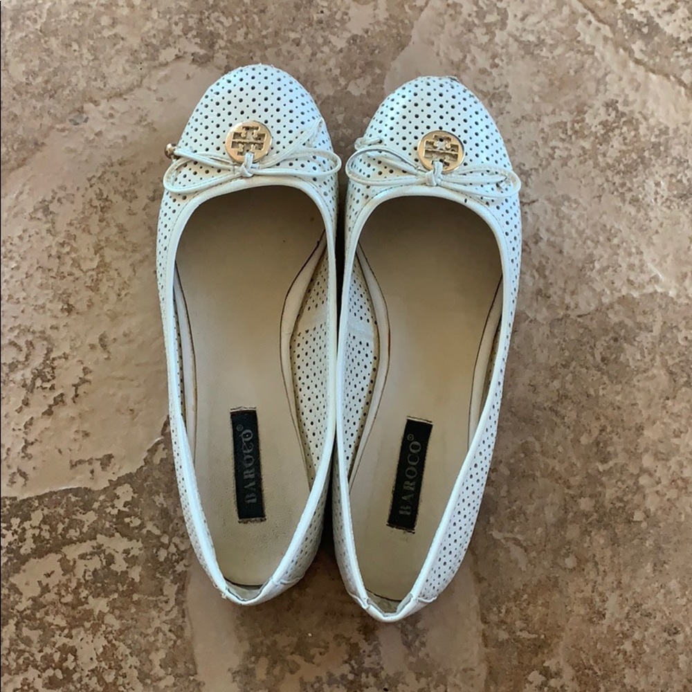 white flats